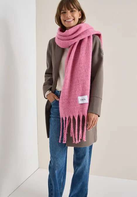 Gezellige sjaal dark blossom melange