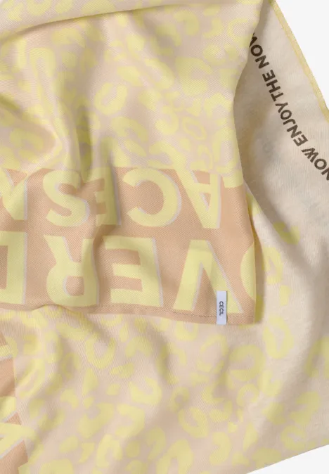 Kuscheliger Loop Schal iced yellow Kuscheliger Loop Schal iced yellow