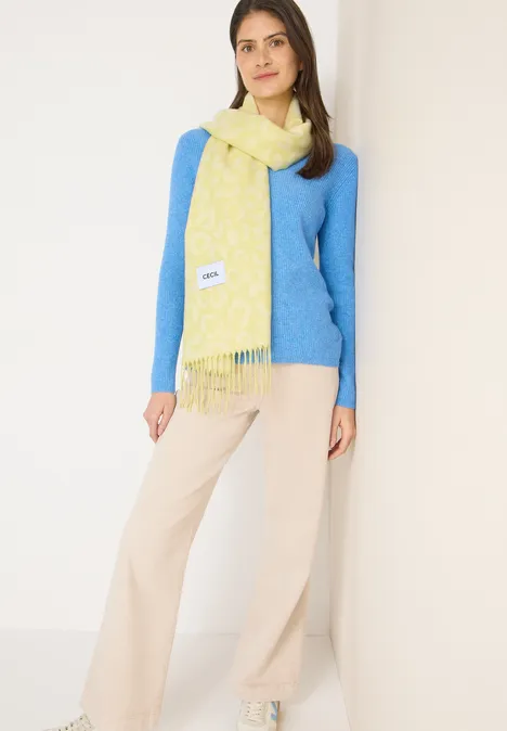 Zachte sjaal iced yellow Zachte sjaal iced yellow