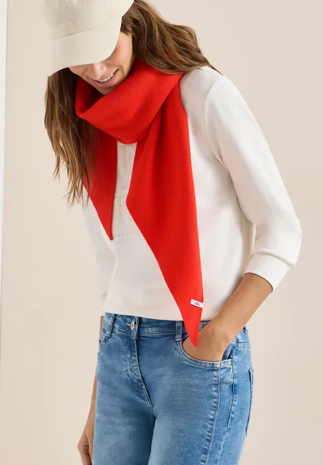 Dreieckstuch cherry tomato orange