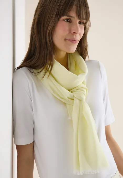Tuch in Unifarbe iced yellow Tuch in Unifarbe iced yellow