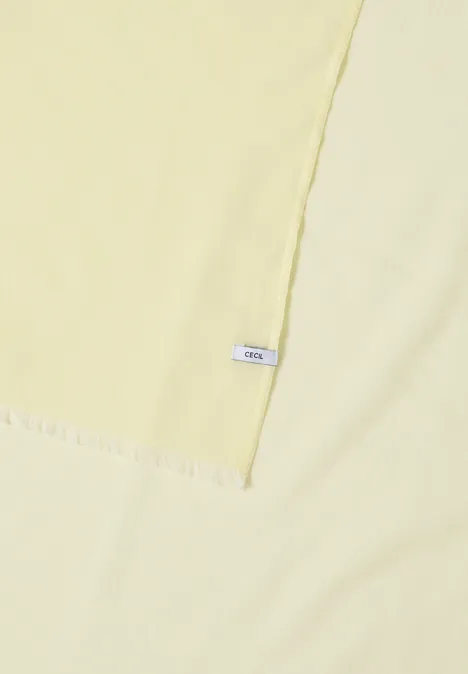 Tuch in Unifarbe iced yellow Tuch in Unifarbe iced yellow