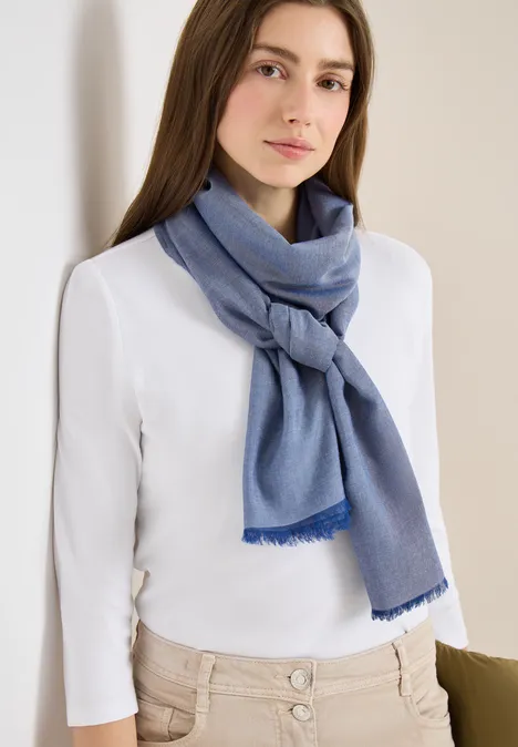 Tuch in Unifarbe coal blue Tuch in Unifarbe coal blue