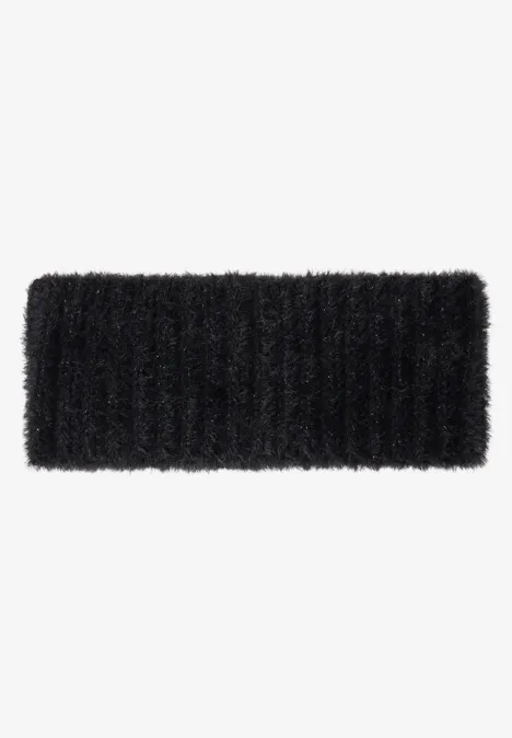 Hoofdband met glitterdetails Black
