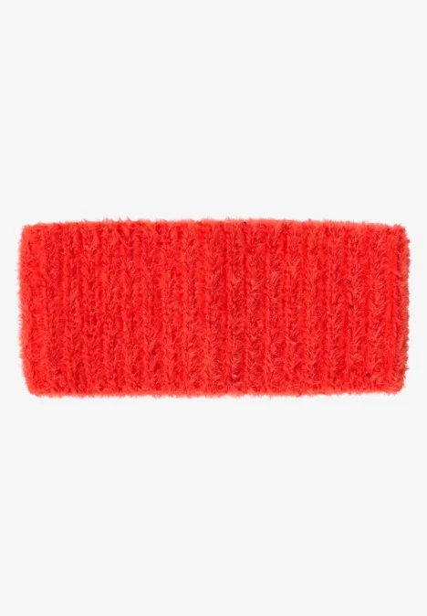 Hoofdband met glitterdetails pumpkin orange