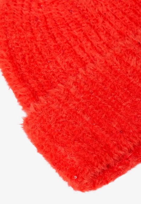 Kuschelige Strickmütze pumkin orange