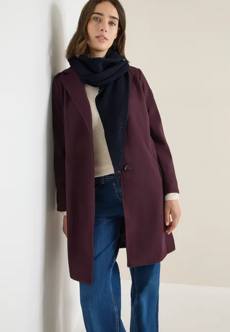 Schal mit Schmucksteinen urban dark blue