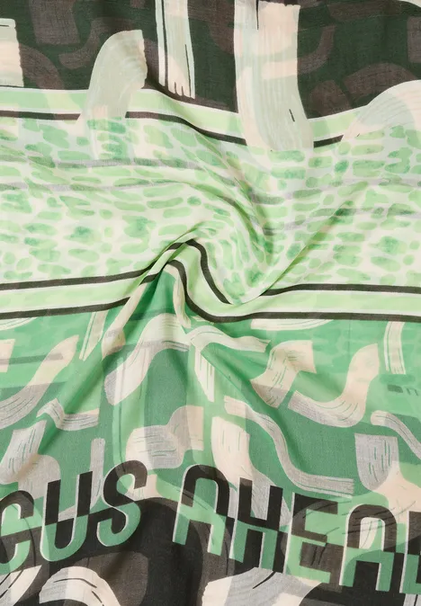 Sjaal met lusjespatroon null Sjaal met lusjespatroon null