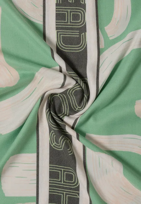 Sjaal met lusjespatroon null