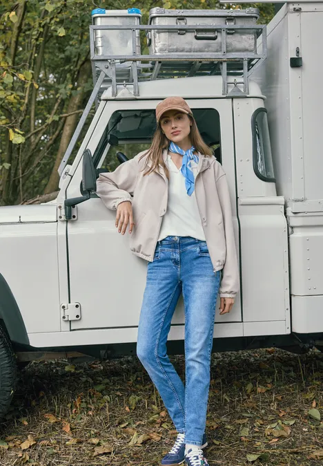 Gemustertes Bandana fountain blue