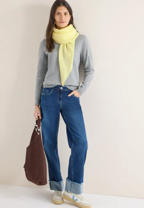 Dreieckstuch iced yellow