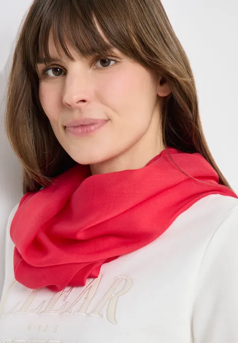 Foulard loop glazed apple red Foulard loop glazed apple red