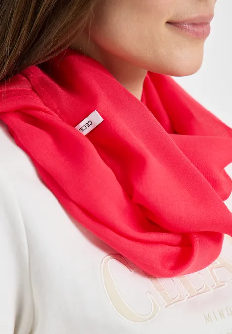 Foulard loop glazed apple red Foulard loop glazed apple red
