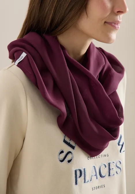 Foulard loop sweet grape red Foulard loop sweet grape red