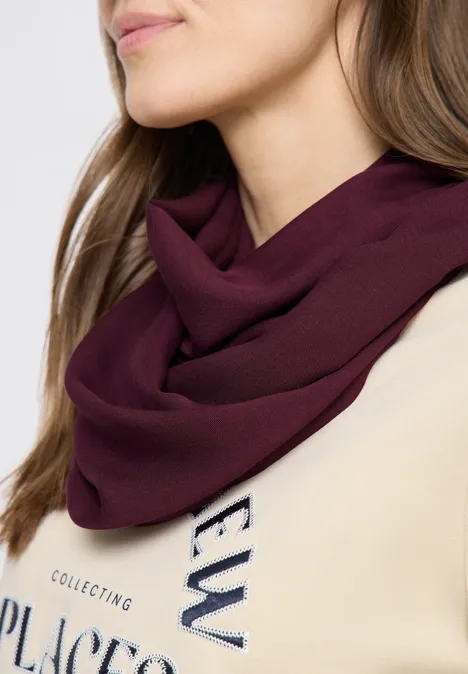 Foulard loop sweet grape red Foulard loop sweet grape red
