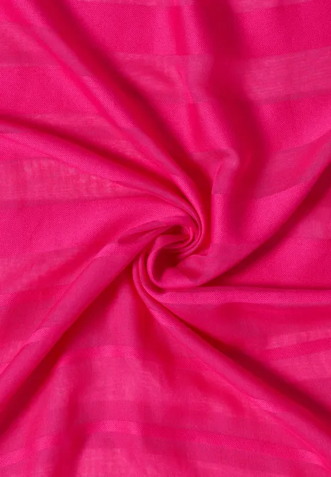 Gestreifter Loop Schal beetroot pink Gestreifter Loop Schal beetroot pink