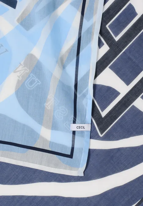 Print Bandana sporty denim blue Print Bandana sporty denim blue