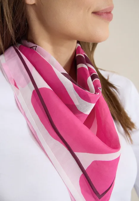 Print Bandana beetroot pink Print Bandana beetroot pink