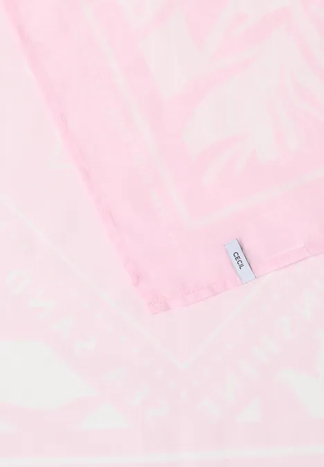 Bandana avec imprimé et wording light blush rose Bandana avec imprimé et wording light blush rose