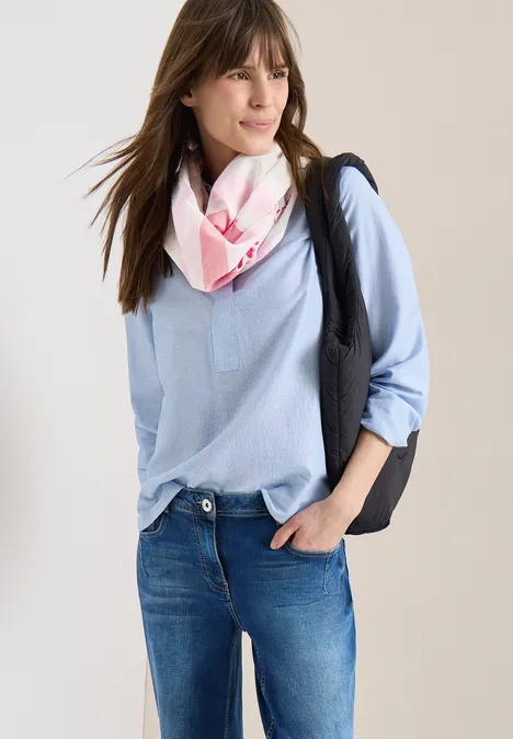 Écharpe loop avec motif à rayures vanilla white Écharpe loop avec motif à rayures vanilla white