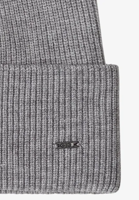 Bonnet uni moonlight silver mel.