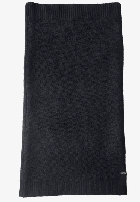Szalik typu Loop w stylu Melanżowym dark navy blue