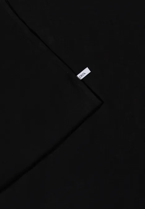Écharpe Loop unie Black Écharpe Loop unie Black