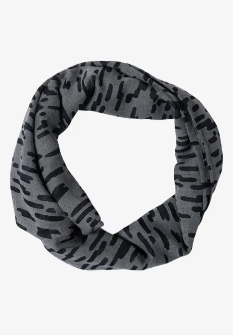 Écharpe Loop au look délavé urban dark blue