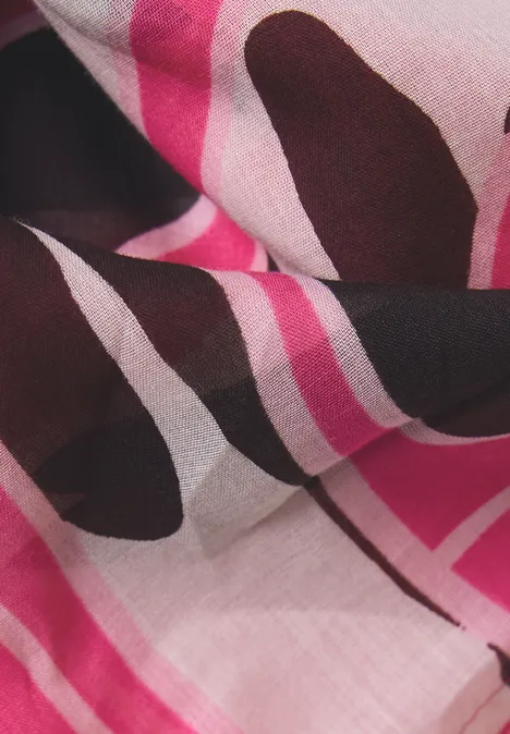 Bandana à imprimé tendance pink flash