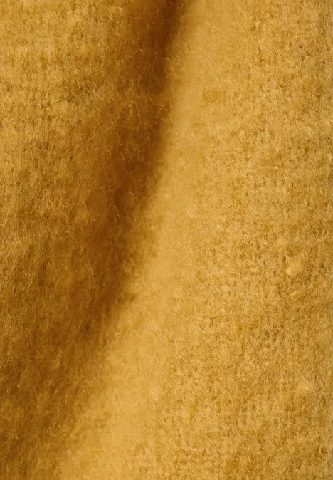 Kuscheliger Schal in Unifarbe golden honey