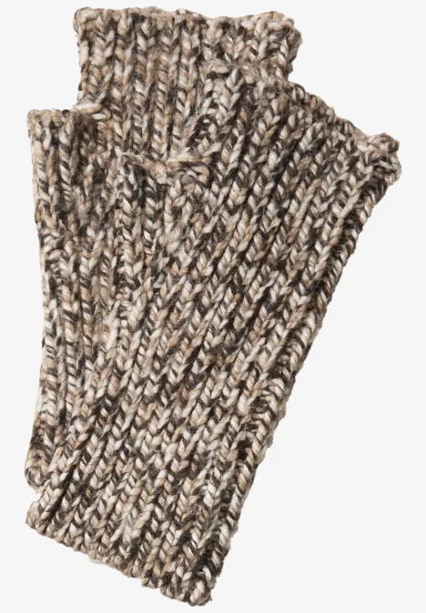 Mouliné Stulpen truffle brown Mouliné Stulpen truffle brown
