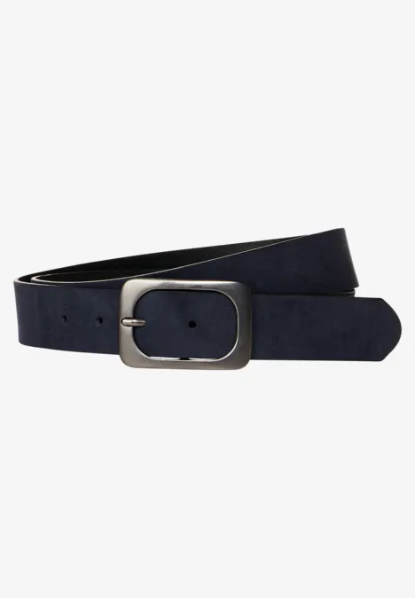 Ceinture en daim suede deep blue