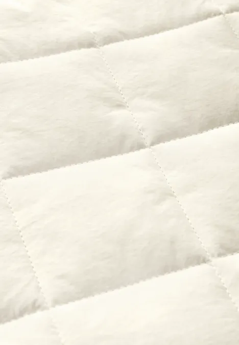 Shopper in Steppoptik beige meringues