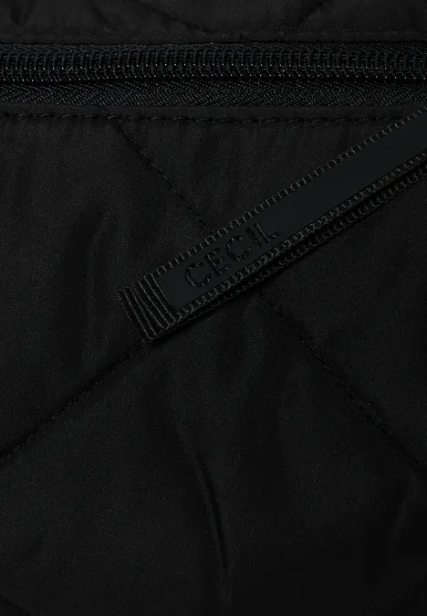 Tasche mit Steppmuster Black