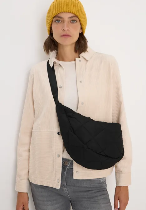 Tasche mit Steppmuster Black