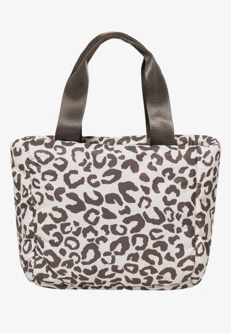 Gefütterte Tasche warm mocha taupe