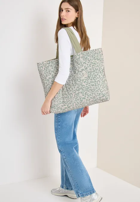 Omkeerbare shopper chlorella green