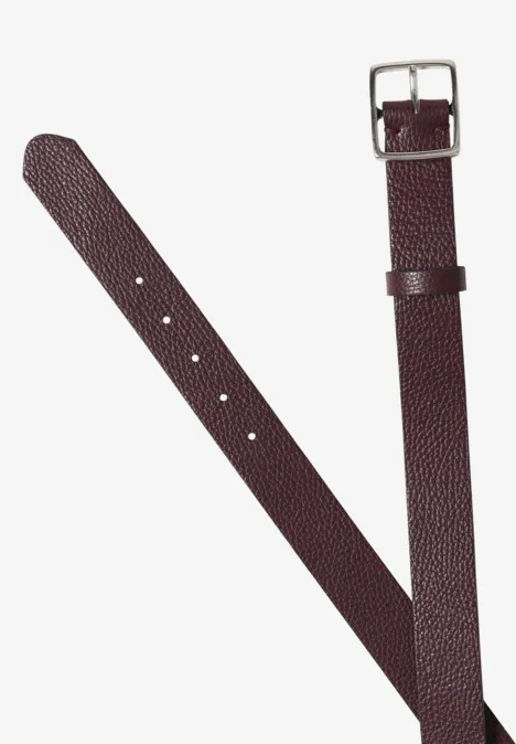Basic riem met vierkante gesp Raisin Basic riem met vierkante gesp Raisin