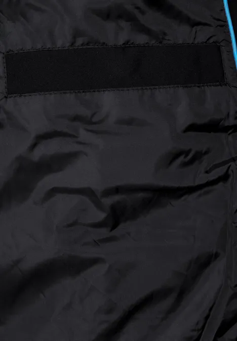 Veste matelassée à col montant Black
