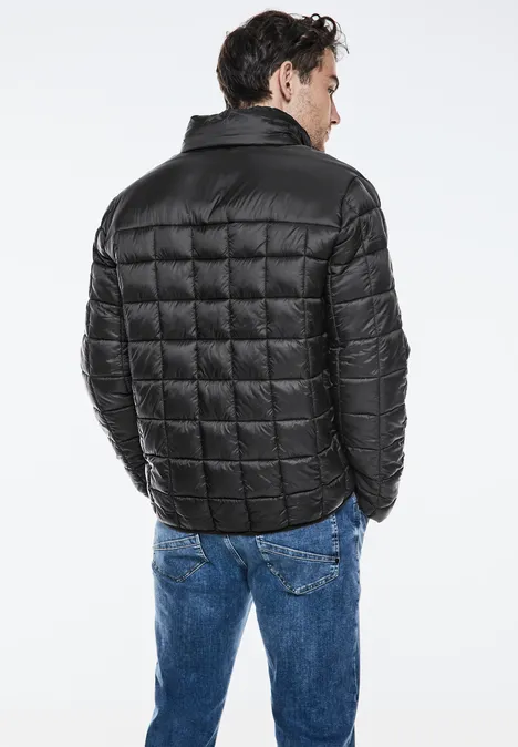 Gewatteerd jack midnight black