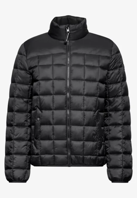 Gewatteerd jack midnight black