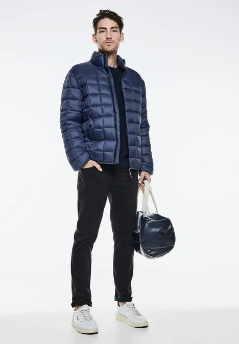 Gewatteerd jack skydive blue Gewatteerd jack skydive blue