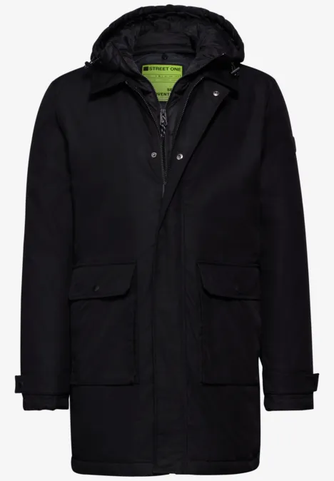 Winterjas midnight black