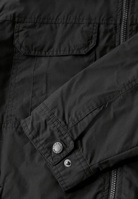 Veste au look délavé ink  black