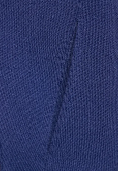 Hoodiejacke mit Taschen true blue