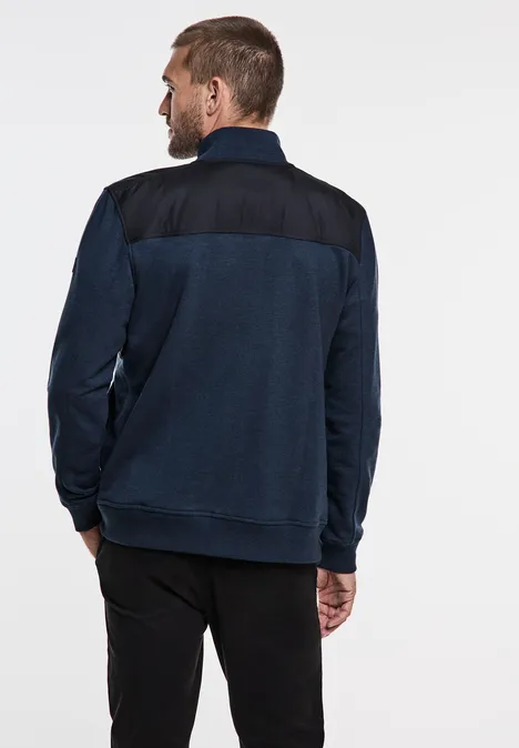 Veste molletonnée dark dust blue Veste molletonnée dark dust blue