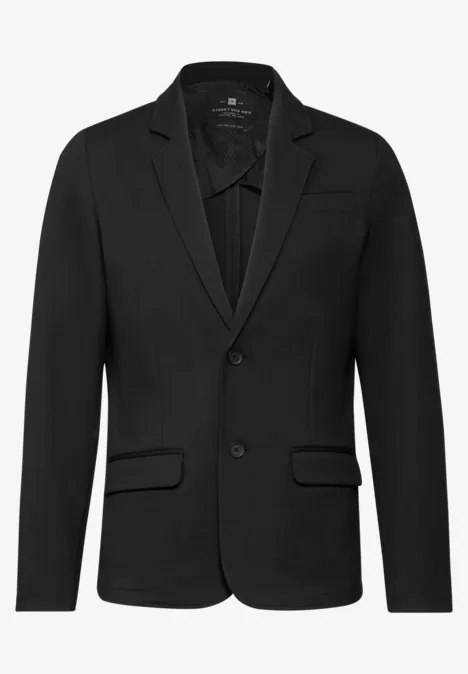 Jersey jas Black