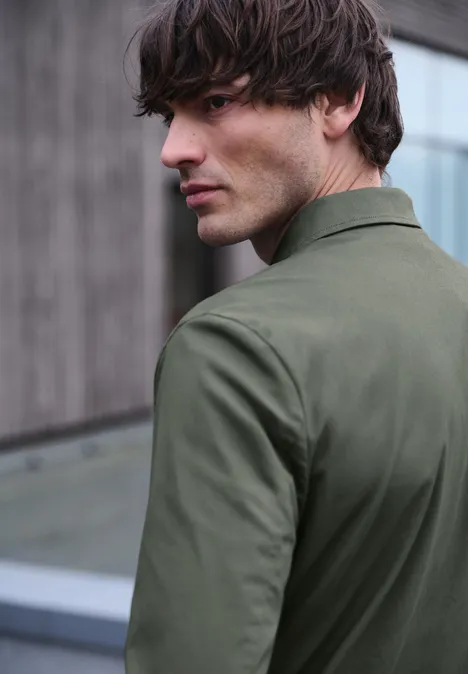 Blouson z zamkiem błyskawicznym natural green