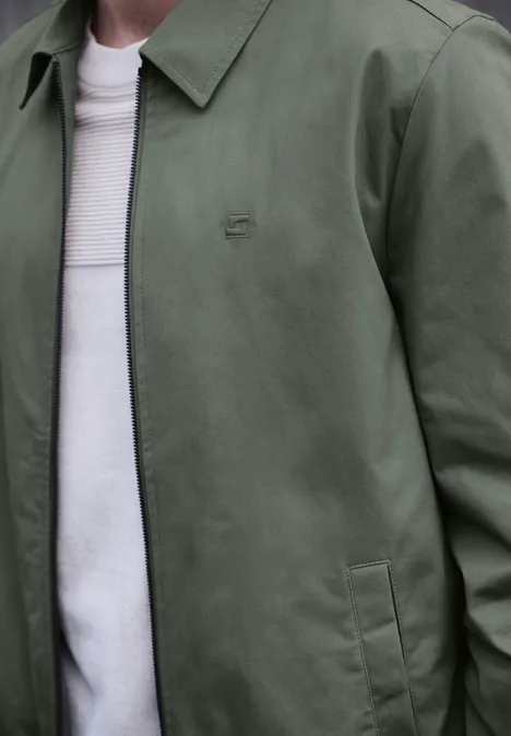 Blouson z zamkiem błyskawicznym natural green