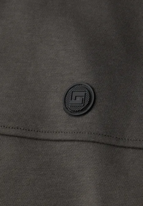 Miękka kurtka Basic oil grey